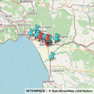 Mappa Battipaglia - S.S.18 - Taverna Delle Rose, 84091 Battipaglia SA, Italia (7.234)
