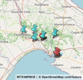 Mappa Via Generale de Bernardis, 74016 Massafra TA, Italia (10.06933)