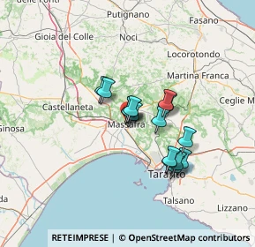 Mappa Via Generale de Bernardis, 74016 Massafra TA, Italia (10.22467)