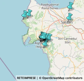 Mappa Regione galante, 07041 Alghero SS, Italia (8.825)