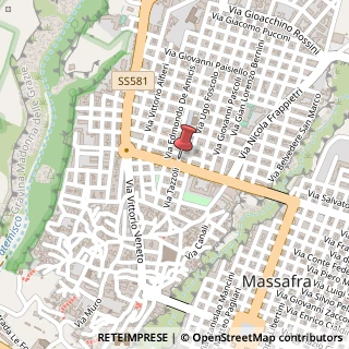 Mappa Via Alessandro Manzoni, 6, 74016 Massafra, Taranto (Puglia)