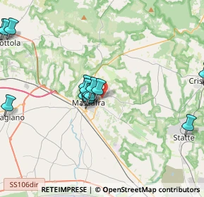 Mappa Via Loprete, 74016 Massafra TA, Italia (5.11889)