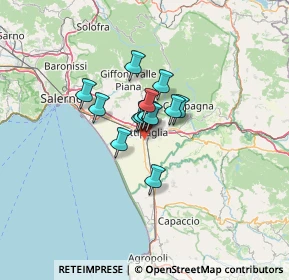 Mappa Via Archimede, 84091 Battipaglia SA, Italia (7.28643)