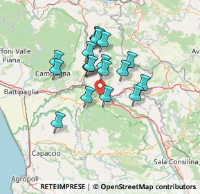 Mappa 84029 Sicignano degli Alburni SA, Italia (11.59632)