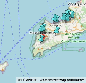 Mappa Via Petriere, 80061 Massa Lubrense NA, Italia (4.32)