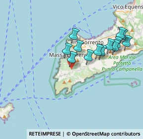 Mappa Via Petriere, 80061 Massa Lubrense NA, Italia (3.77538)