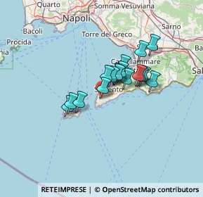 Mappa Via Petriere, 80061 Massa Lubrense NA, Italia (10.07)