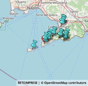 Mappa Via Petriere, 80061 Massa Lubrense NA, Italia (11.5545)