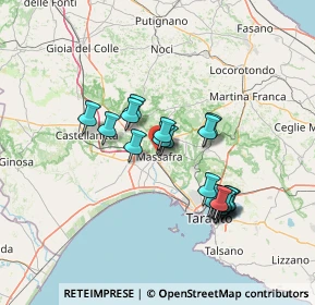 Mappa Via Monte Calvario, 74016 Massafra TA, Italia (13.051)