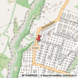 Mappa Via Monte Calvario, 8, 74016 Massafra, Taranto (Puglia)