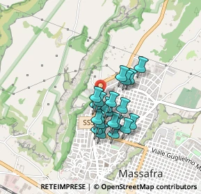 Mappa Via Monte Calvario, 74016 Massafra TA, Italia (0.336)