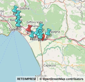 Mappa Viale Belgio, 84091 Battipaglia SA, Italia (13.66364)