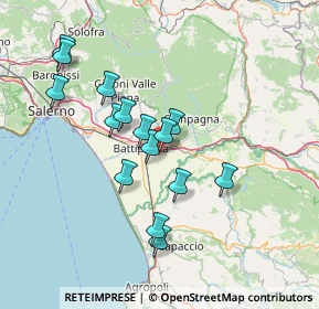 Mappa Via S.Chiarella Loc. Pezzagrande Z.Ind.le verso Outlet Cilento, 84025 Eboli SA, Italia (13.82067)