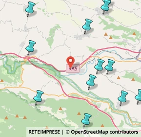 Mappa Raccordo Sicignano - Potenza, 84021 Buccino SA, Italia (6.17667)