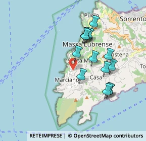 Mappa Via Spito, 80061 Massa Lubrense NA, Italia (1.78)