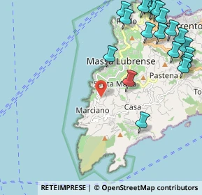 Mappa Via Spito, 80061 Massa Lubrense NA, Italia (3.2095)