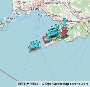 Mappa Via Spito, 80061 Massa Lubrense NA, Italia (9.30133)