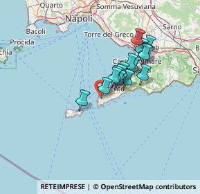 Mappa Via Spito, 80061 Massa Lubrense NA, Italia (11.065)