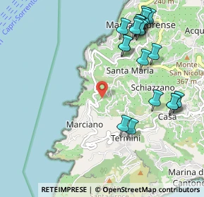 Mappa Via Spito, 80061 Massa Lubrense NA, Italia (1.298)