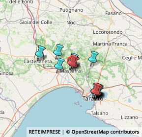 Mappa Via Avvocato Vincenzo Gallo, 74016 Massafra TA, Italia (12.2145)