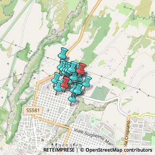 Mappa Via Pietro Carano, 74016 Massafra TA, Italia (0.22308)