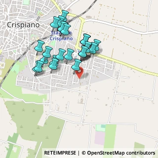 Mappa Via la Pira, 74012 Crispiano TA, Italia (0.48148)