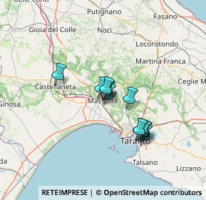 Mappa Via Colonnello Scarano, 74016 Massafra TA, Italia (10.50231)