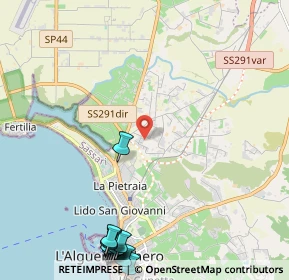 Mappa Via dei muratori località ungias galantè, 07041 Alghero SS, Italia (3.54769)