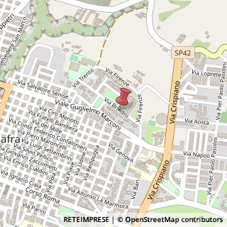 Mappa Via Brindisi, 20, 74016 Massafra TA, Italia, 74016 Massafra, Taranto (Puglia)