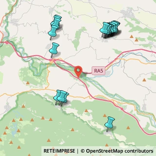 Mappa A3 Napoli - Reggio Calabria, 84021 Buccino SA, Italia (5.647)