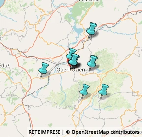 Mappa Via Alcide De Gasperi, 07014 Ozieri SS, Italia (8.26077)