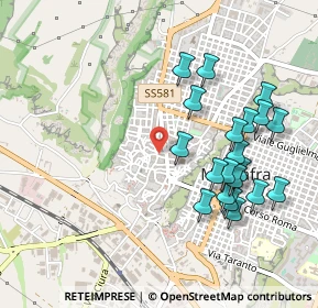 Mappa Via Messapia, 74016 Massafra TA, Italia (0.5495)