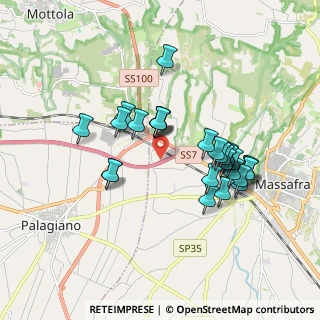 Mappa A14, 74019 Palagiano TA, Italia (1.73448)