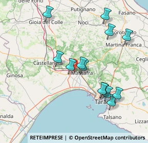 Mappa A14, 74019 Palagiano TA, Italia (16.65692)