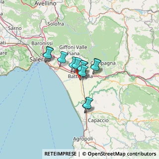 Mappa 84091 Salerno SA, Italia (8.69333)