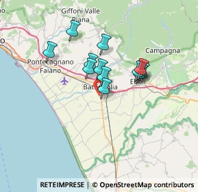 Mappa 84091 Salerno SA, Italia (5.615)