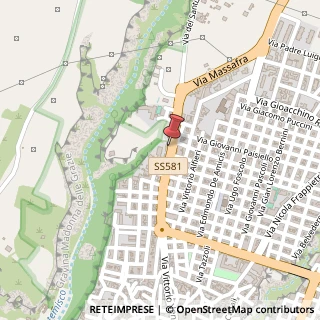 Mappa Via del Santuario, 93, 74016 Massafra, Taranto (Puglia)