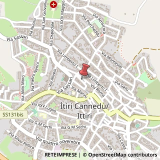 Mappa Via Arimondi, 4, 07100 Ittiri, Sassari (Sardegna)