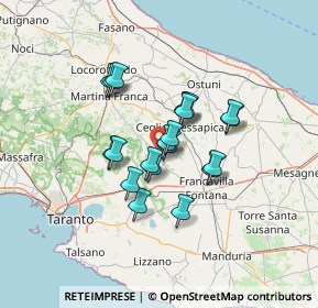 Mappa 522, 74015 Martina Franca TA, Italia (10.367)
