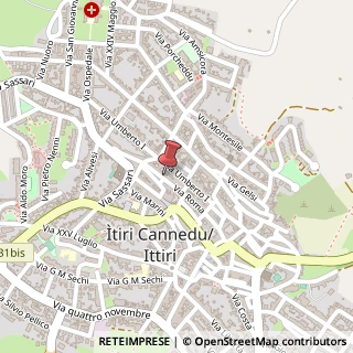 Mappa Via Roma, 99, 07044 Ittiri, Sassari (Sardegna)