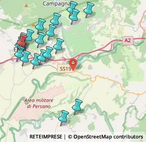 Mappa VIA S.S. 19 KM 15+473, 84028 Serre SA, Italia (5.4465)