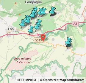 Mappa VIA S.S. 19 KM 15+473, 84028 Serre SA, Italia (4.5685)