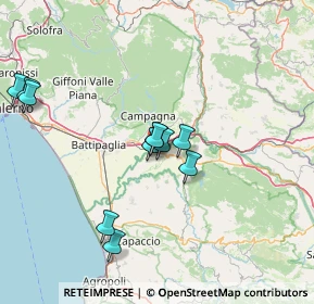 Mappa VIA S.S. 19 KM 15+473, 84028 Serre SA, Italia (21.43071)