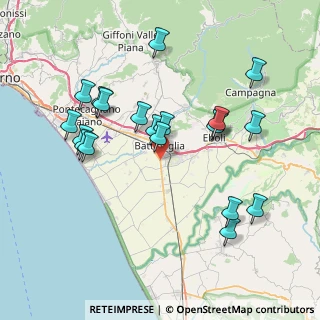 Mappa Via Giove, 84091 Battipaglia SA, Italia (8.4125)