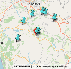 Mappa SP 28, 07044 Ittiri SS (7.13167)