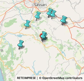 Mappa Via Gutierrez, 07044 Ittiri SS, Italia (7.11333)