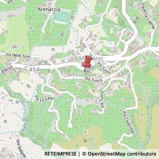 Mappa Via Nicola Pacifico, 25, 80061 Massa Lubrense, Napoli (Campania)