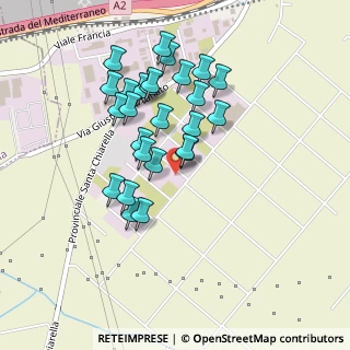 Mappa Via SS 18 Km 80, 84025 Eboli SA, Italia (0.44615)