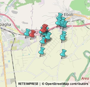 Mappa VIA MAESTRI DEL LAVORO LOTTO, 84025 Eboli SA, Italia (1.3345)