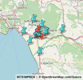 Mappa VIA MAESTRI DEL LAVORO LOTTO, 84025 Eboli SA, Italia (8.53429)